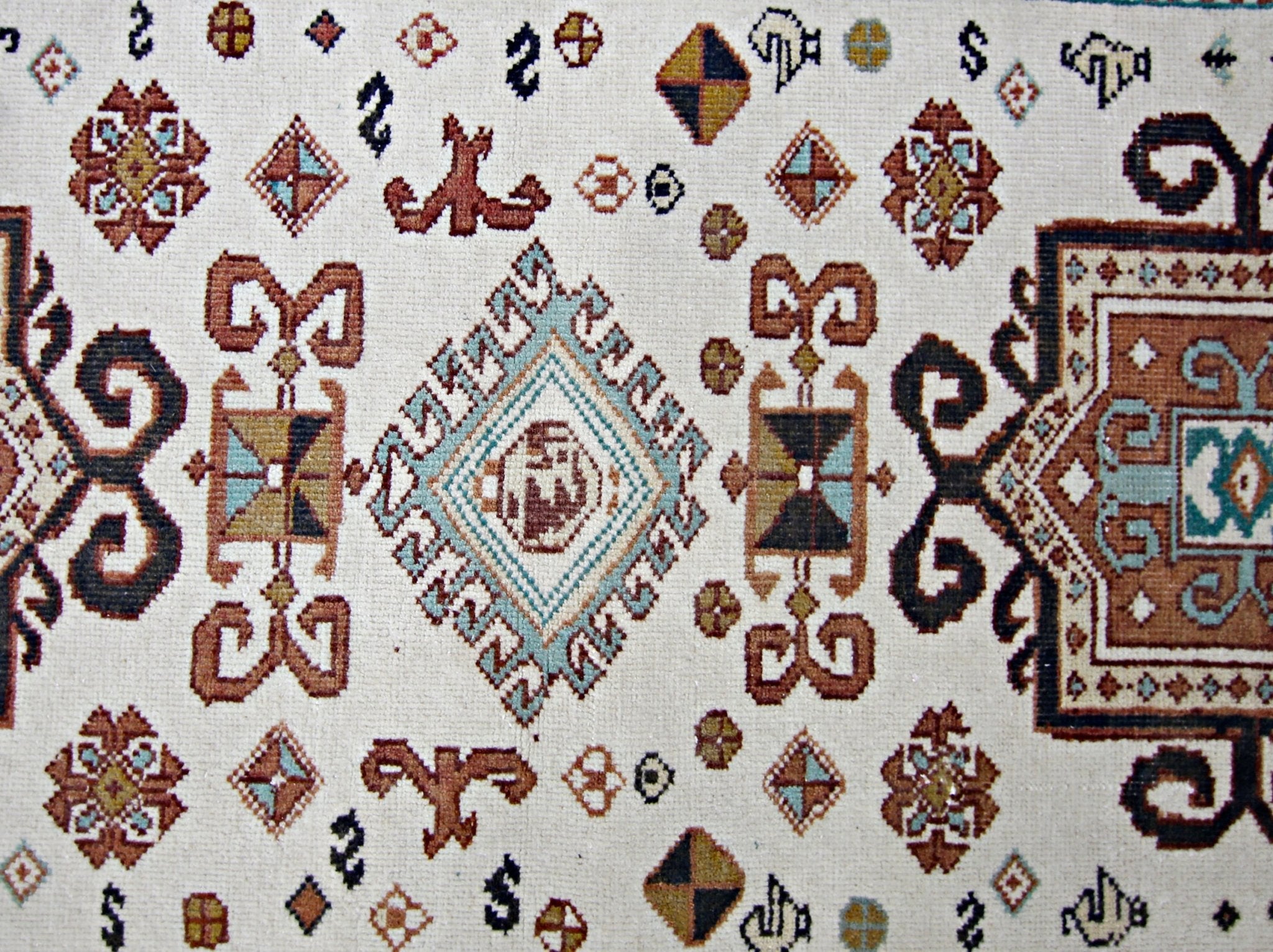 Handmade Vintage Persian Hallway Runner | 330 x 76 cm | 10'10" x 2'6" - Najaf Rugs & Textile