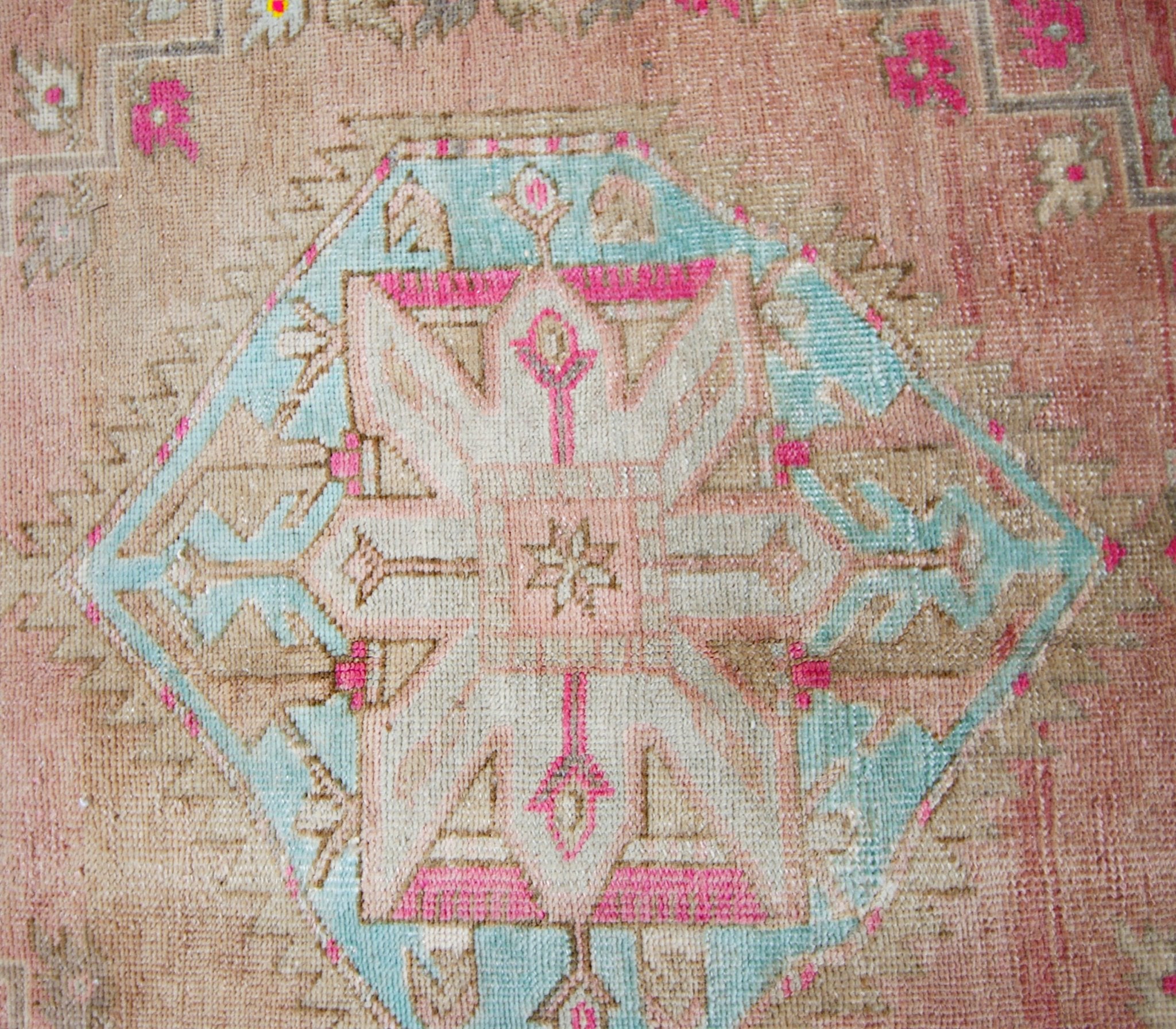 Handmade Vintage Persian Hallway Runner | 336 x 138 cm | 11' x 4'6" - Najaf Rugs & Textile