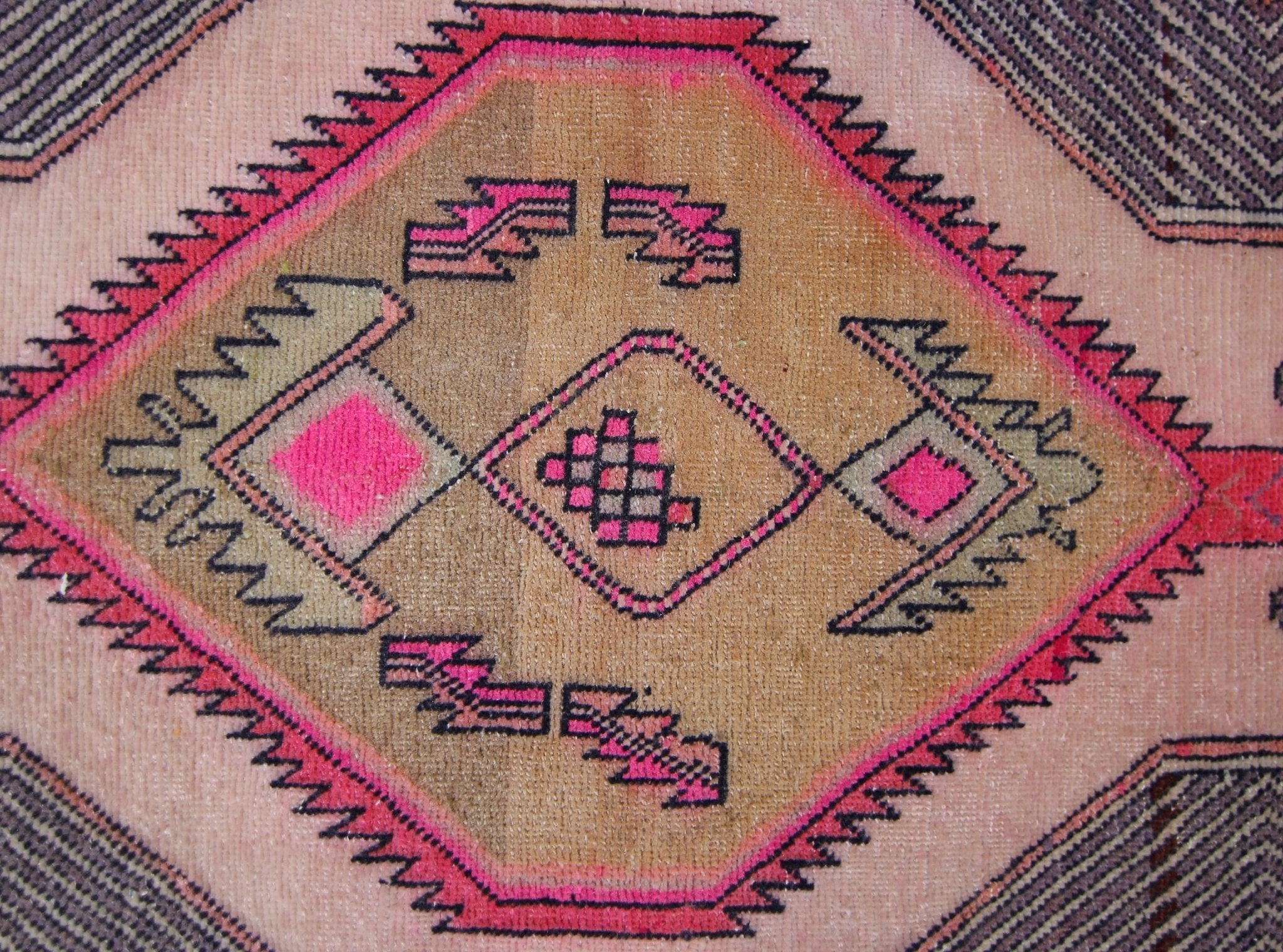 Handmade Vintage Persian Hallway Runner | 339 x 60 cm | 11'1" x 1'11" - Najaf Rugs & Textile