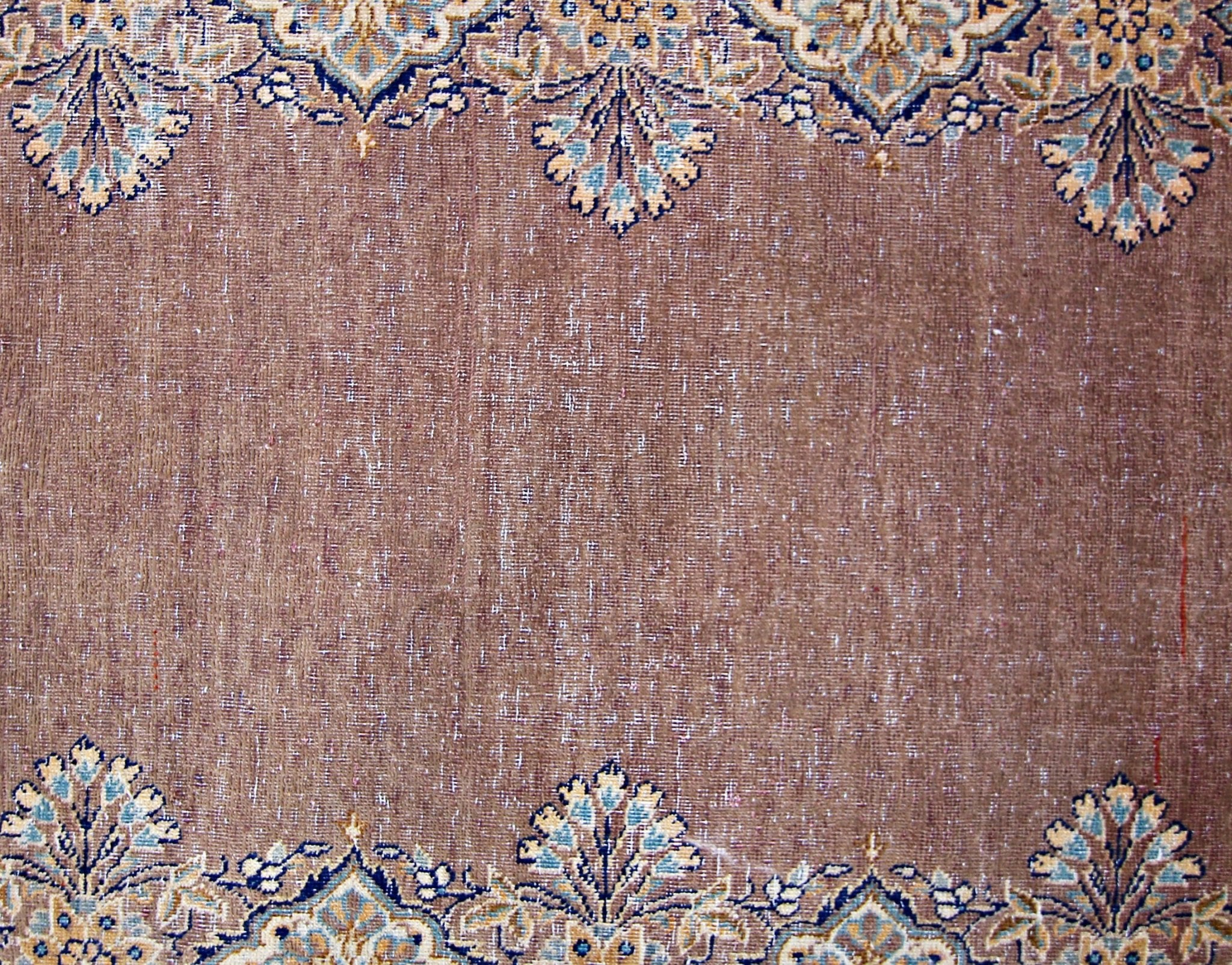 Handmade Vintage Persian Hallway Runner | 380 x 90 cm | 12'6" x 2'11" - Najaf Rugs & Textile