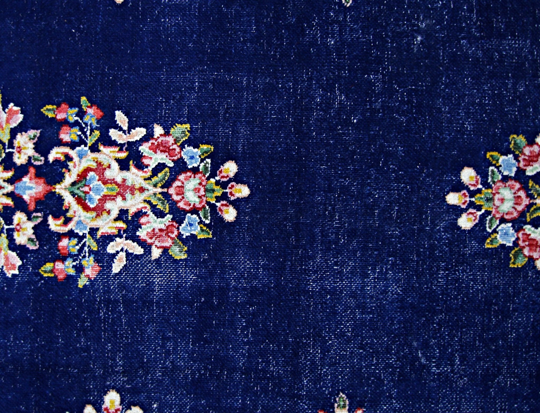 Handmade Vintage Persian Kerman Hallway Runner | 297 x 98 cm | 9'9" x 3'3" - Najaf Rugs & Textile