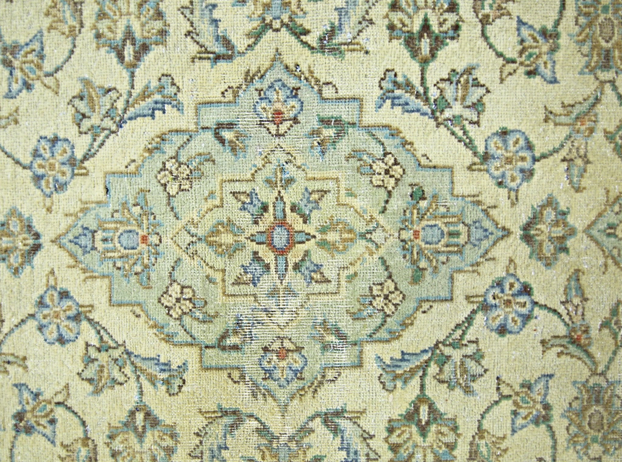 Handmade Vintage Persian Kerman Rug | 121 x 72 cm | 4' x 2'4" - Najaf Rugs & Textile