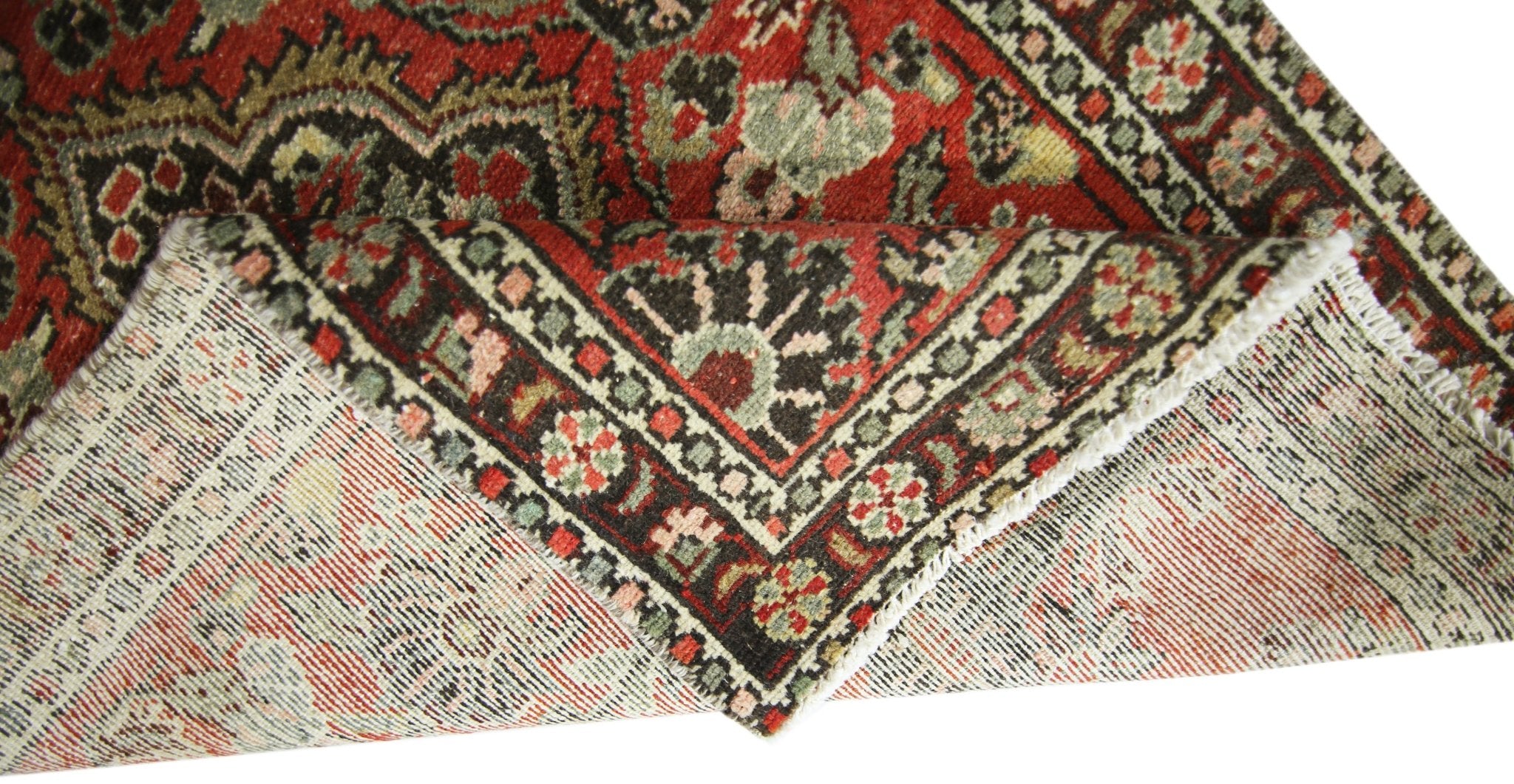 Handmade Vintage Persian Kerman Rug | 121 x 77 cm | 4' x 2'6" - Najaf Rugs & Textile