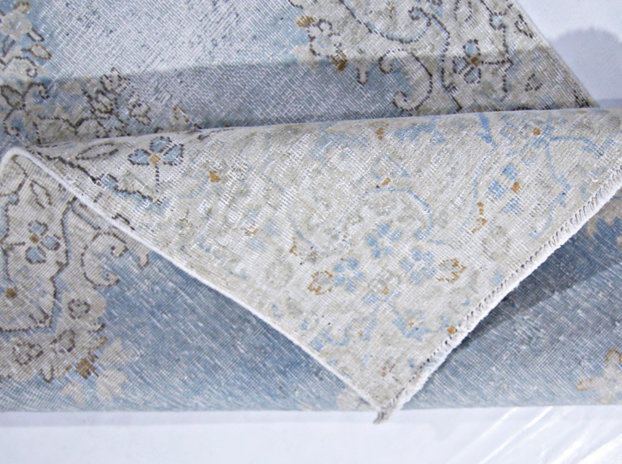 Handmade Vintage Persian Kerman Rug | 145 x 83 cm | 4'9" x 2'9" - Najaf Rugs & Textile