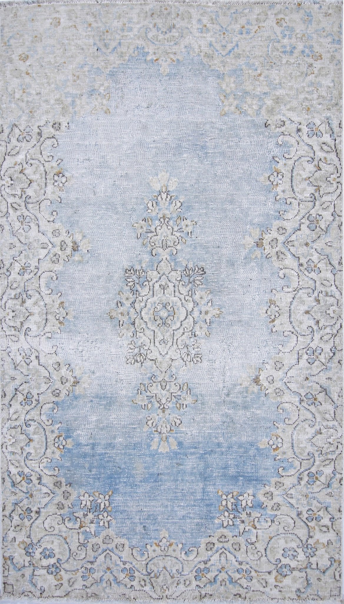 Handmade Vintage Persian Kerman Rug | 145 x 83 cm | 4'9" x 2'9" - Najaf Rugs & Textile