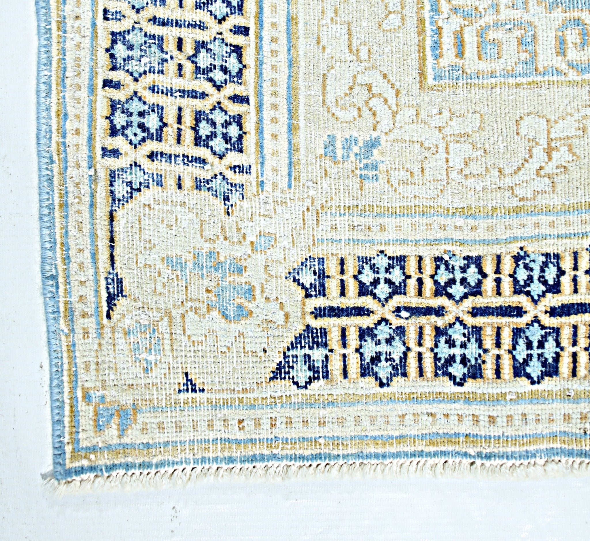 Handmade Vintage Persian Kerman Rug | 146 x 90 cm | 4'9" x 2'11" - Najaf Rugs & Textile