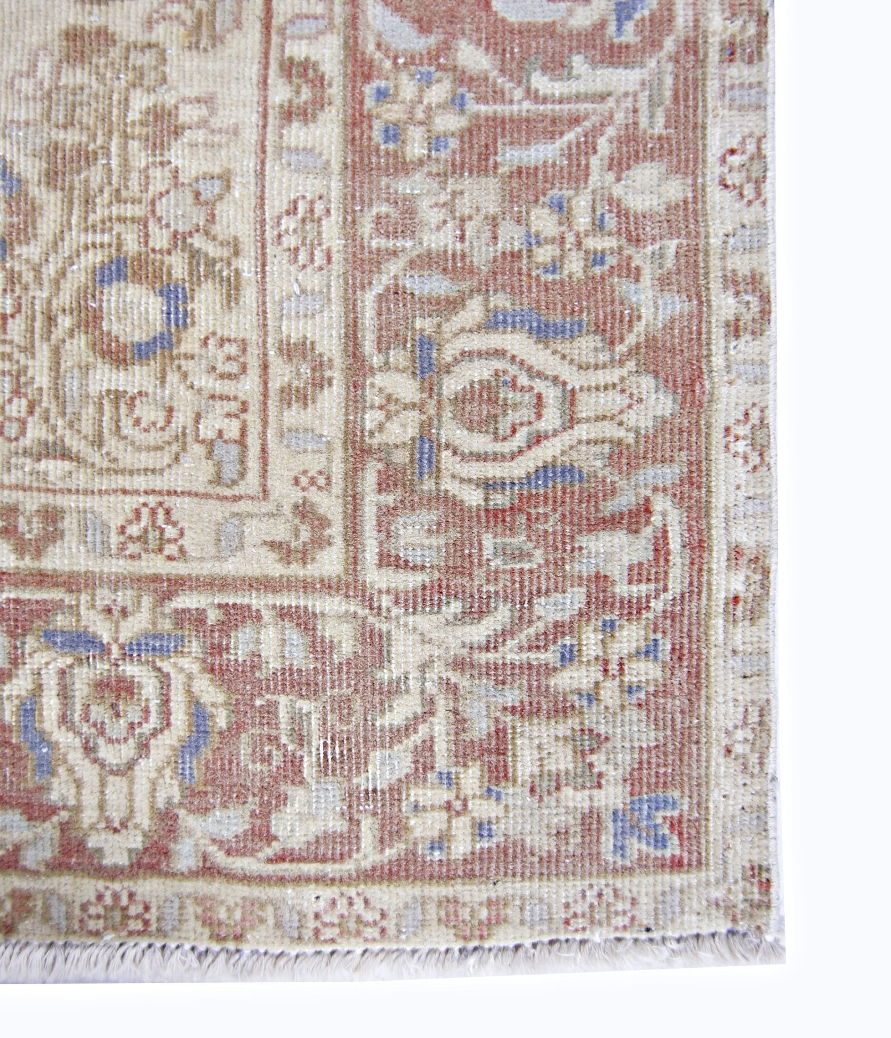 Handmade Vintage Persian Kerman Rug | 148 x 103 cm | 4'10" x 3'5" - Najaf Rugs & Textile