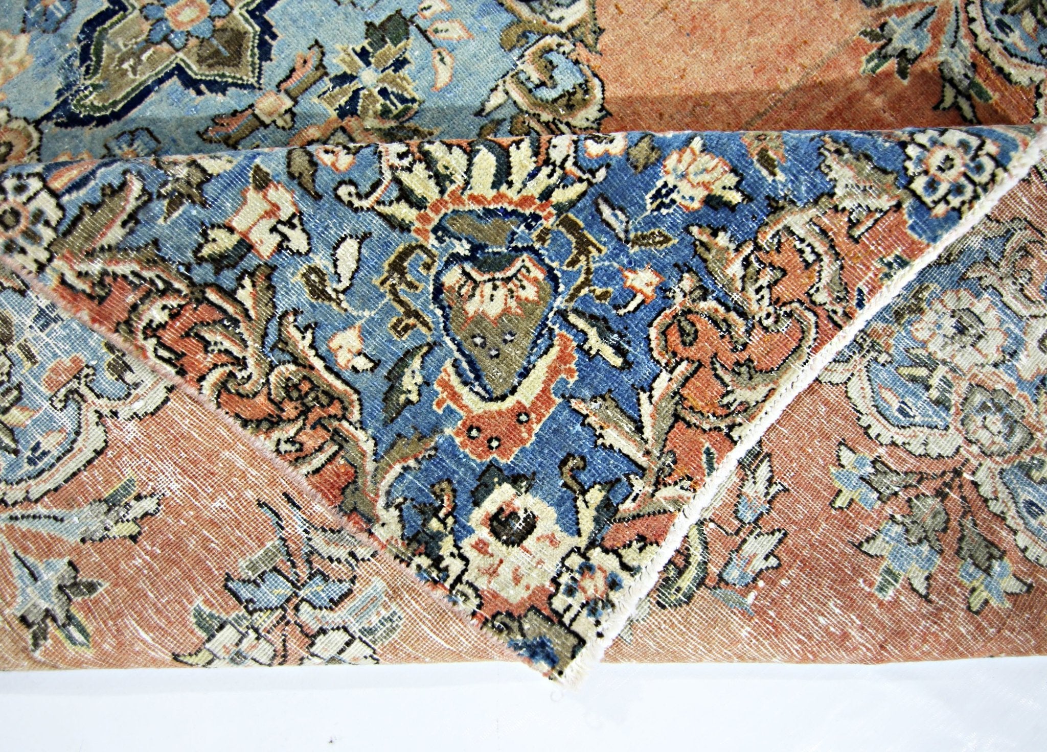 Handmade Vintage Persian Kerman Rug | 175 x 112 cm | 5'9" x 3'8" - Najaf Rugs & Textile