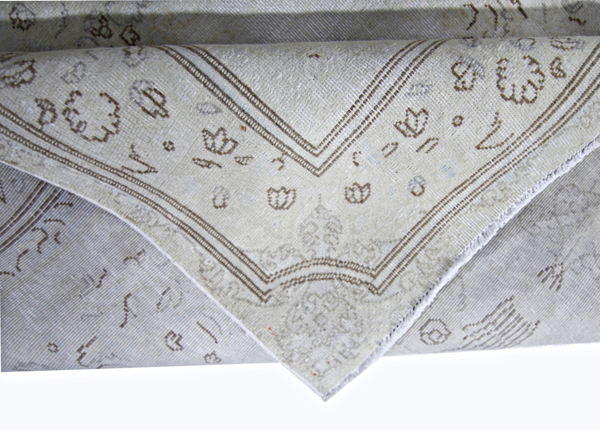 Handmade Vintage Persian Kerman Rug | 196 x 126 cm | 6'5" x 4'2" - Najaf Rugs & Textile