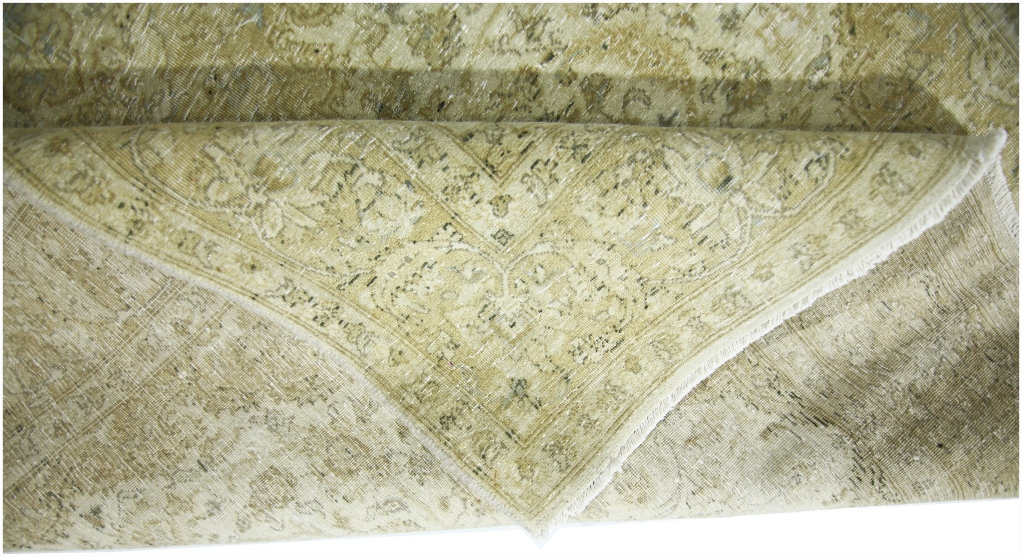 Handmade Vintage Persian Kerman Rug | 213 x 139 cm | 7' x 4'6" - Najaf Rugs & Textile