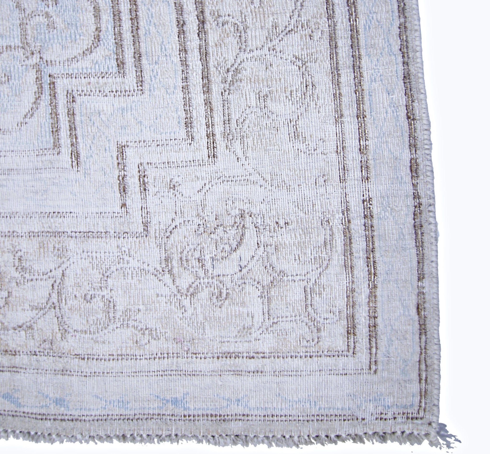 Handmade Vintage Persian Kerman Rug | 238 x 141 cm | 7'9" x 4'8" - Najaf Rugs & Textile