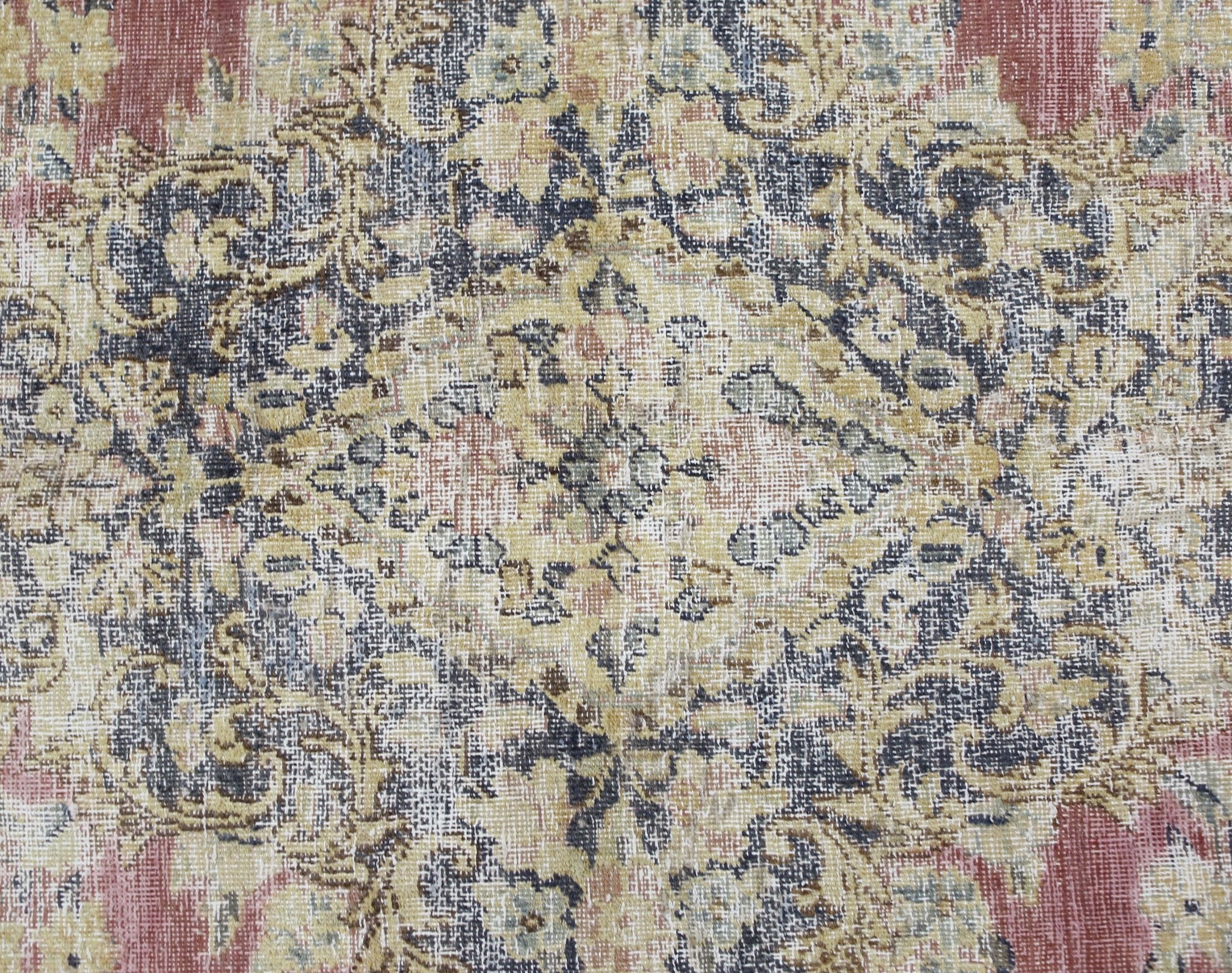 Handmade Vintage Persian Kerman Rug | 297 x 189 cm | 9'9" x 6'2" - Najaf Rugs & Textile