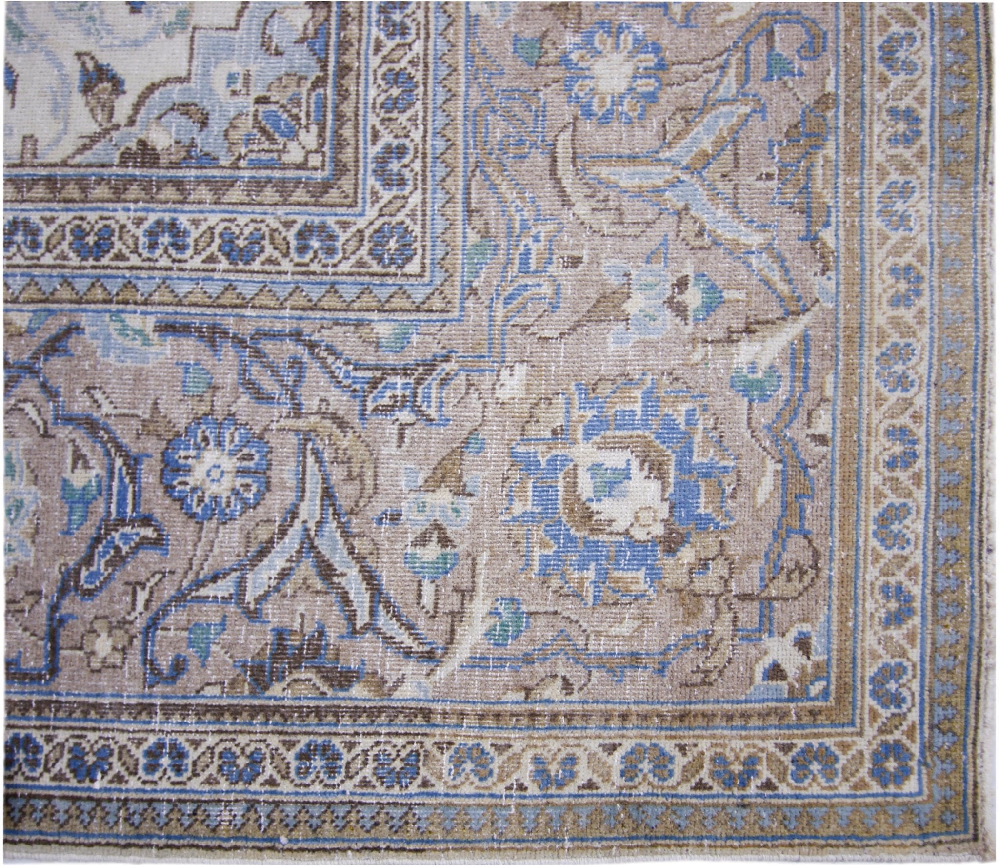 Handmade Vintage Persian Kerman Rug | 314 x 201 cm | 10'4" x 6'7" - Najaf Rugs & Textile