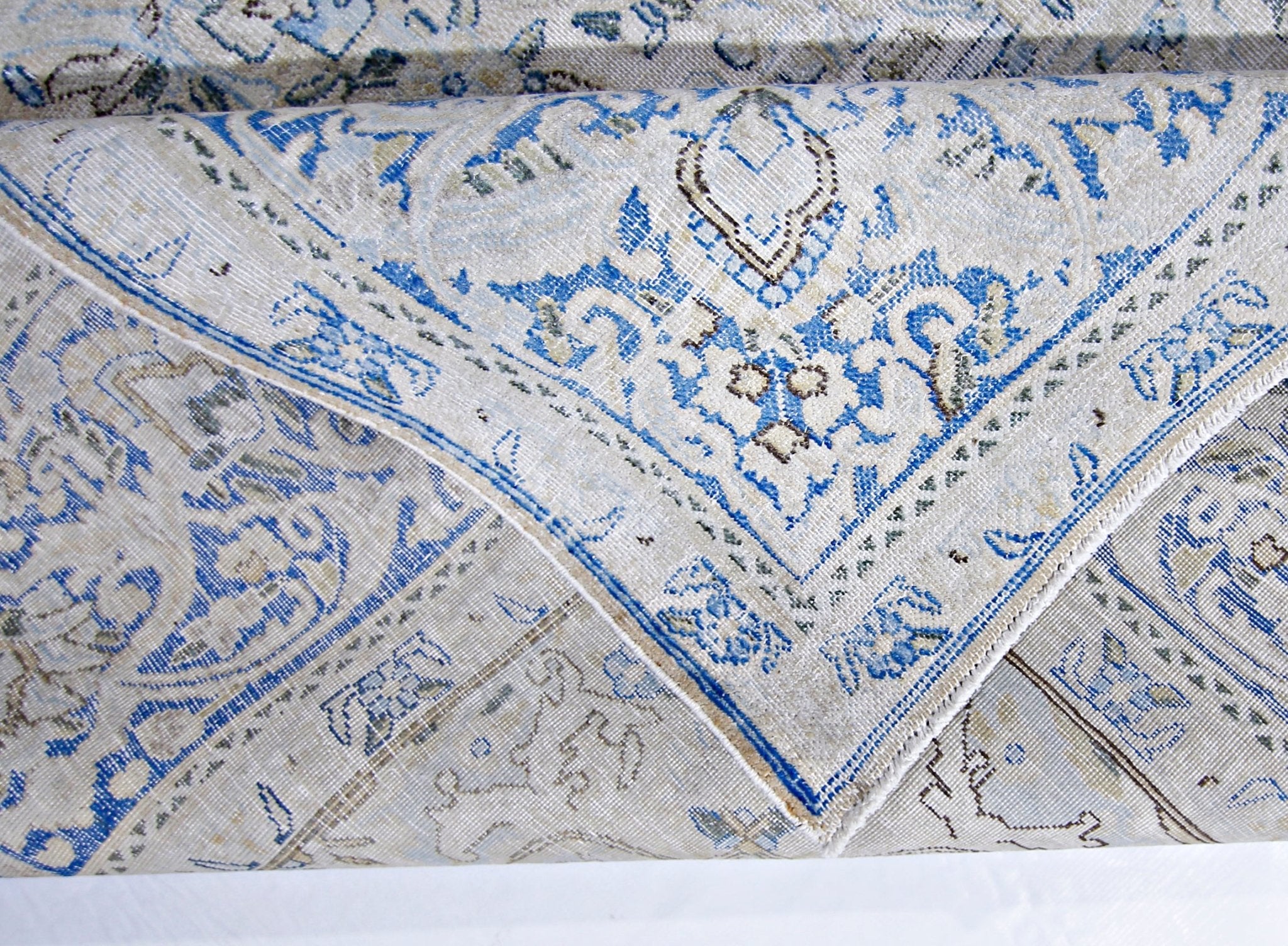 Handmade Vintage Persian Kerman Rug | 328 x 241 cm | 10'9" x 7'11" - Najaf Rugs & Textile