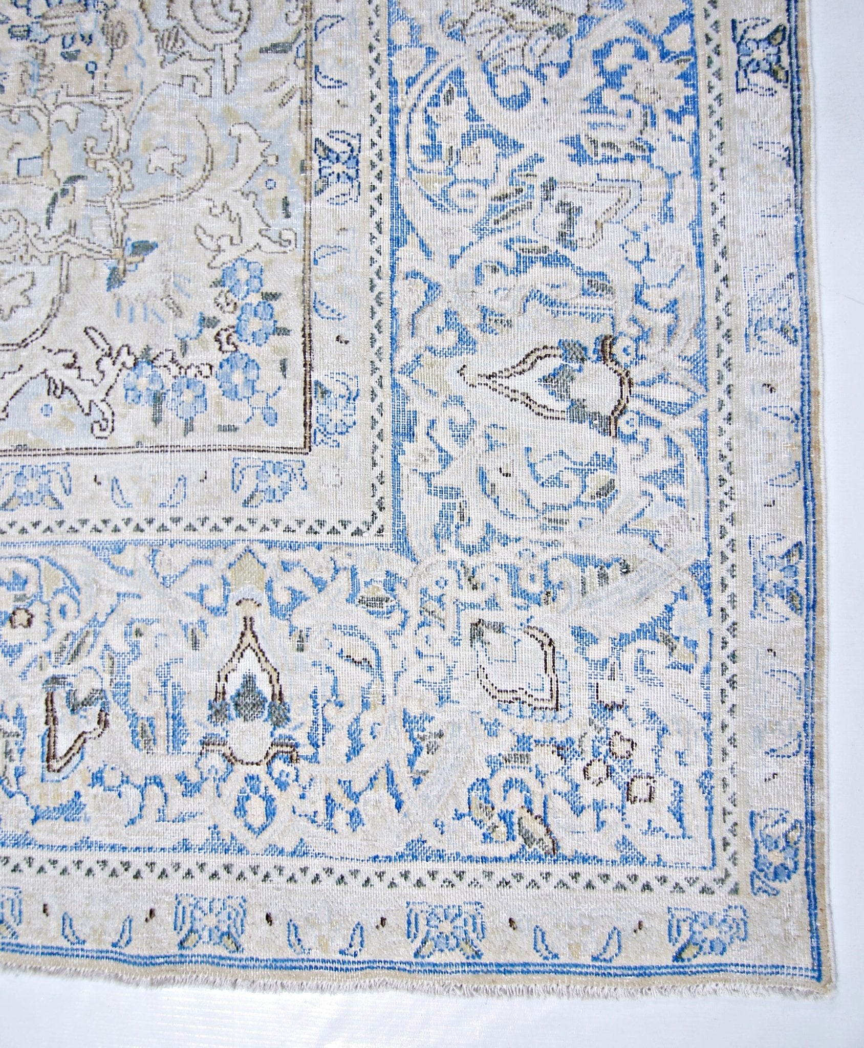 Handmade Vintage Persian Kerman Rug | 328 x 241 cm | 10'9" x 7'11" - Najaf Rugs & Textile