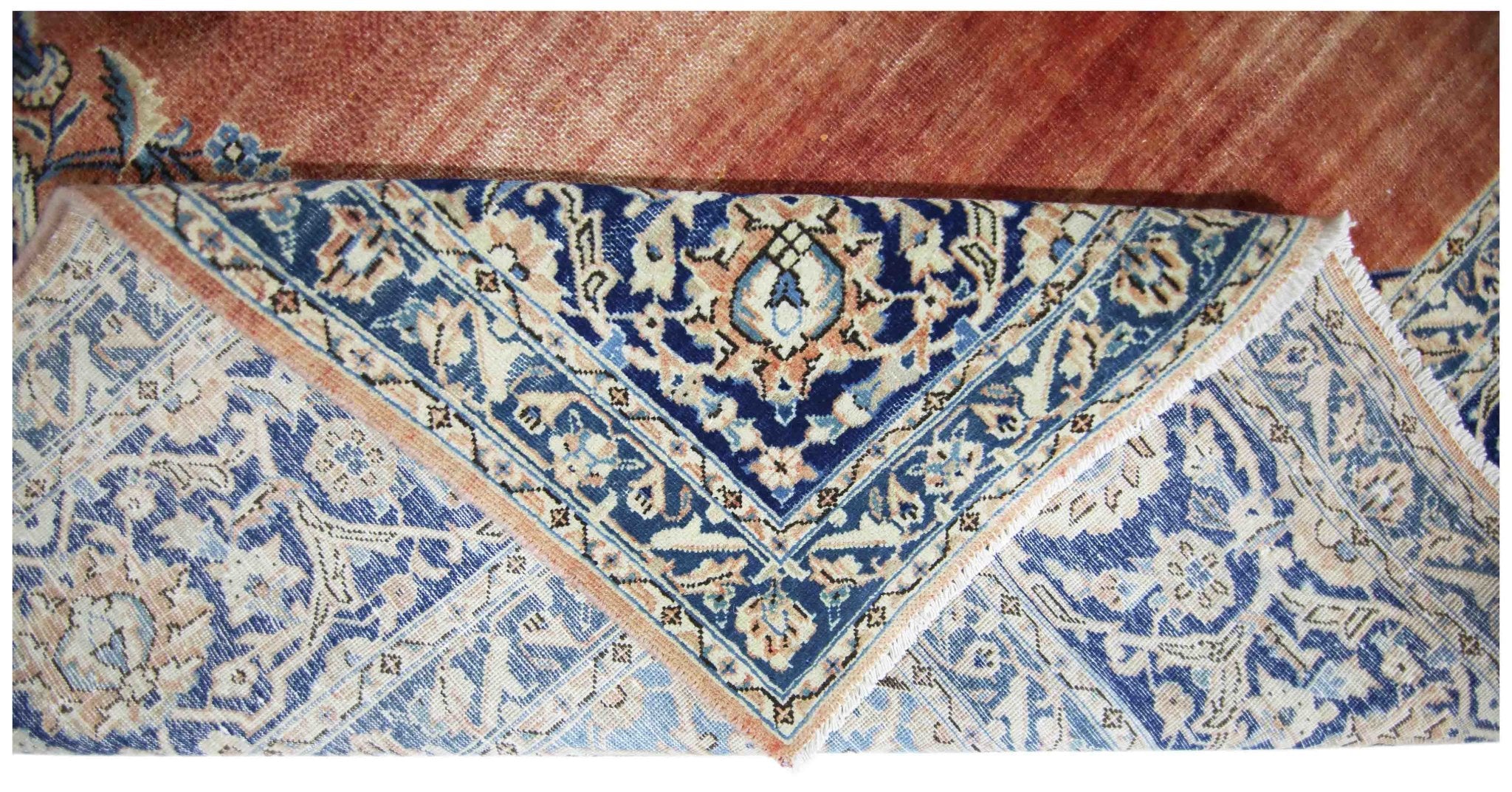 Handmade Vintage Persian Kerman Rug | 329 x 239 cm | 10'9" x 7'10" - Najaf Rugs & Textile