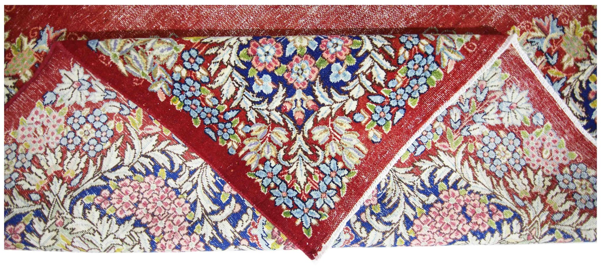 Handmade Vintage Persian Kerman Rug | 332 x 244 cm | 10'11" x 8' - Najaf Rugs & Textile