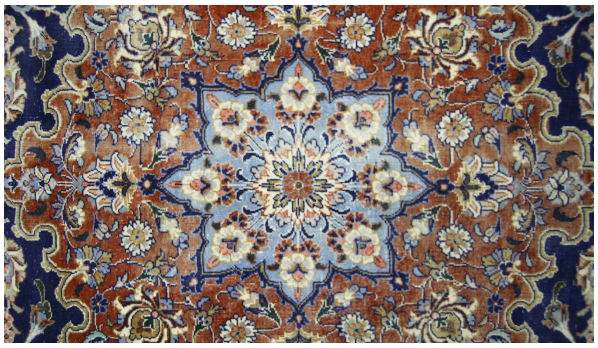 Handmade Vintage Persian Kerman Rug | 334 x 250 cm | 10'11" x 8'3" - Najaf Rugs & Textile