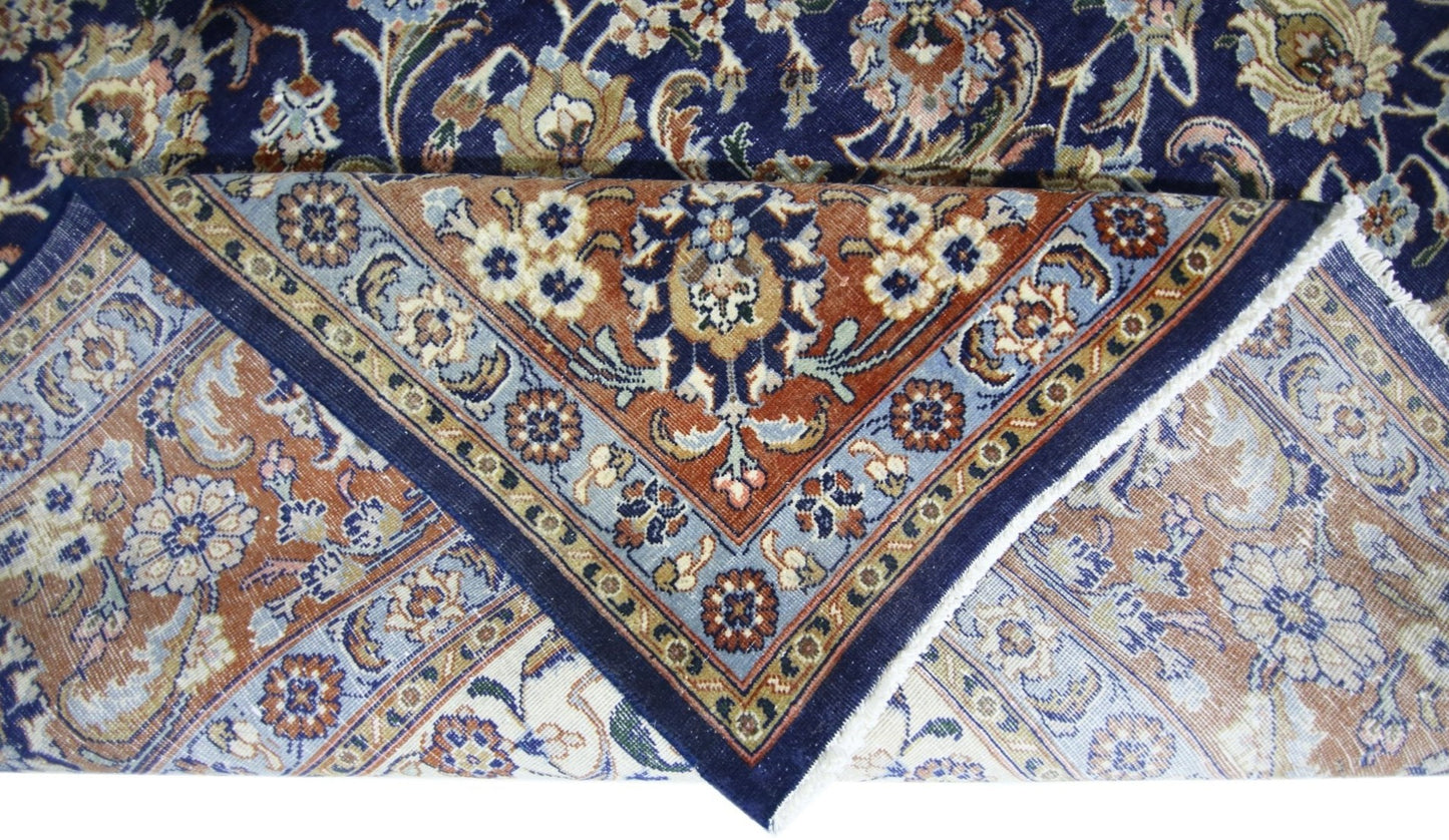 Handmade Vintage Persian Kerman Rug | 334 x 250 cm | 10'11" x 8'3" - Najaf Rugs & Textile