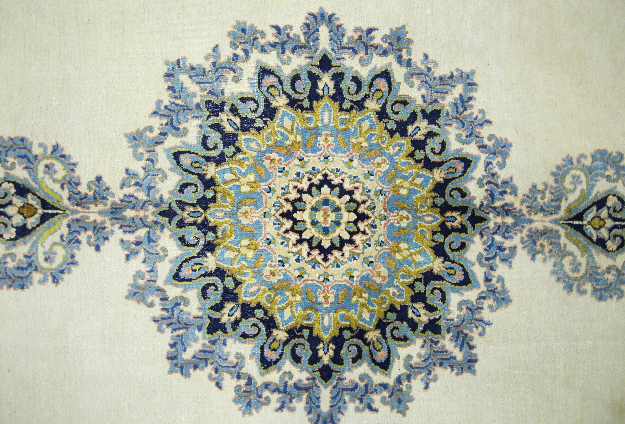 Handmade Vintage Persian Kerman Rug | 338 x 248 cm | 11'1" x 8'1" - Najaf Rugs & Textile