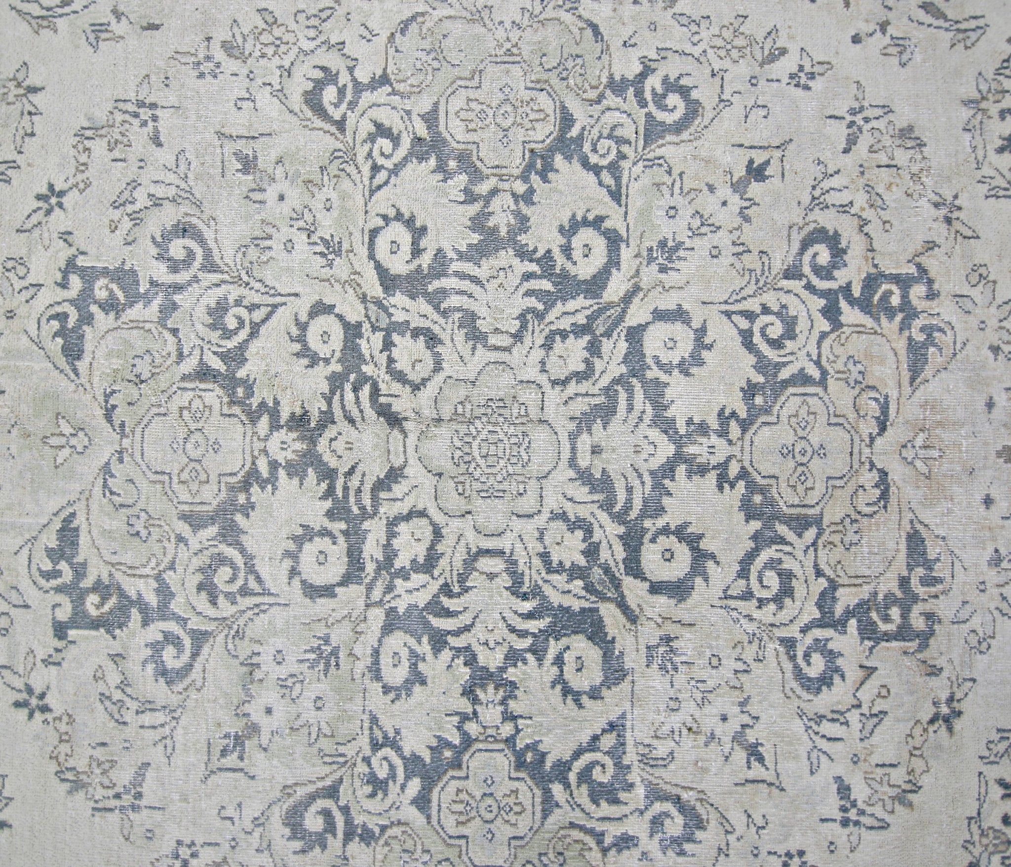 Handmade Vintage Persian Kerman Rug | 359 x 269 cm | 11'9" x 8'6" - Najaf Rugs & Textile