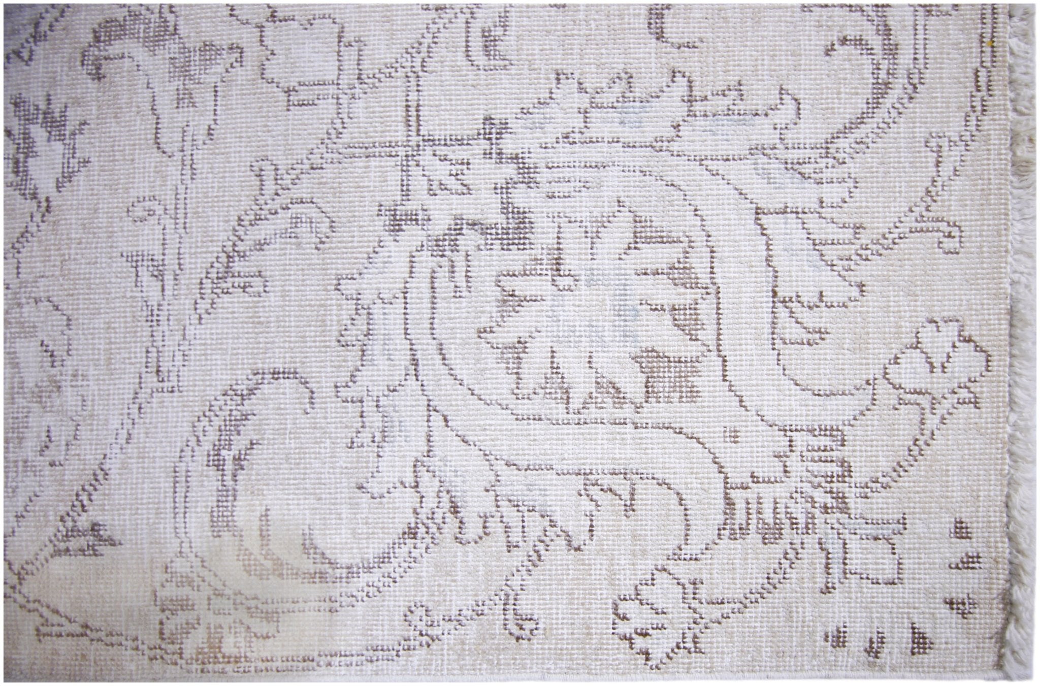 Handmade Vintage Persian Kerman Rug | 376 x 185 cm | 12'4" x 6'1" - Najaf Rugs & Textile