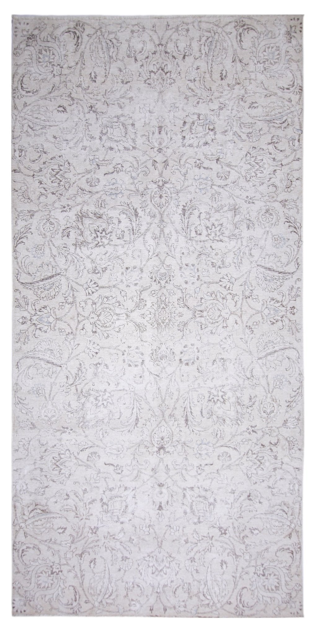 Handmade Vintage Persian Kerman Rug | 376 x 185 cm | 12'4" x 6'1" - Najaf Rugs & Textile