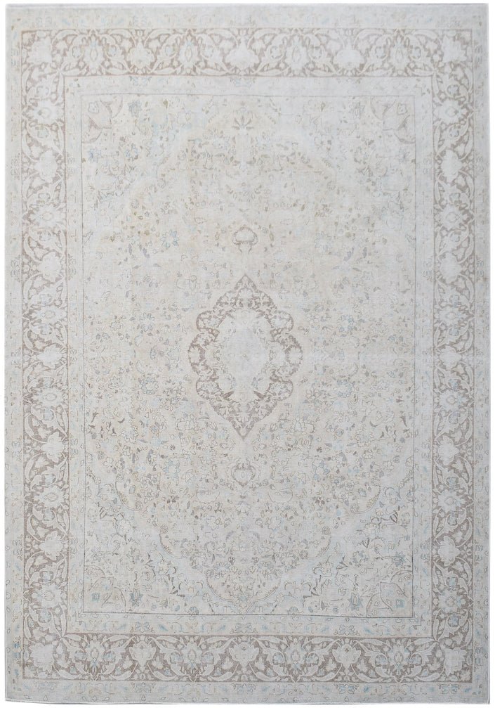 Handmade Vintage Persian Kerman Rug | 397 x 293 cm | 13' x 9'7" - Najaf Rugs & Textile