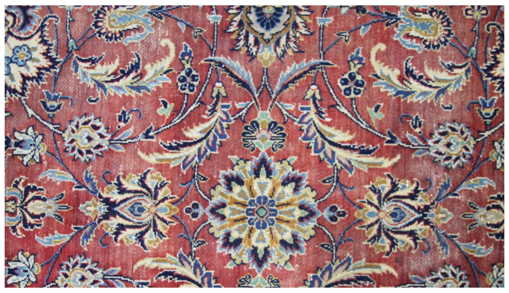 Handmade Vintage Persian Kerman Rug | 400 x 296 cm | 13'2" x 9'8" - Najaf Rugs & Textile