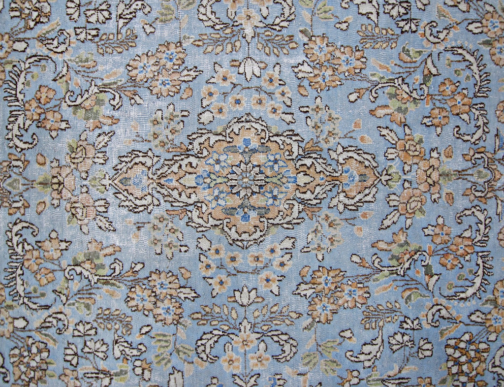 Handmade Vintage Persian Kerman Rug | 440 x 305 cm | 14'5" x 10' - Najaf Rugs & Textile