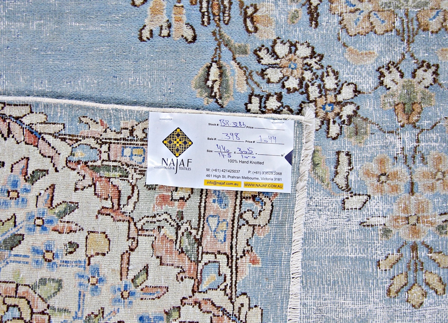 Handmade Vintage Persian Kerman Rug | 440 x 305 cm | 14'5" x 10' - Najaf Rugs & Textile