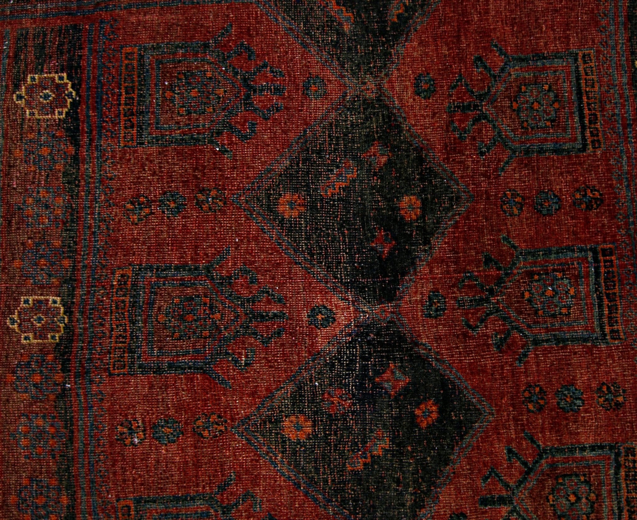 Handmade Vintage Persian Koliai Rug | 285 x 142 cm | 9'4" x 4'8" - Najaf Rugs & Textile