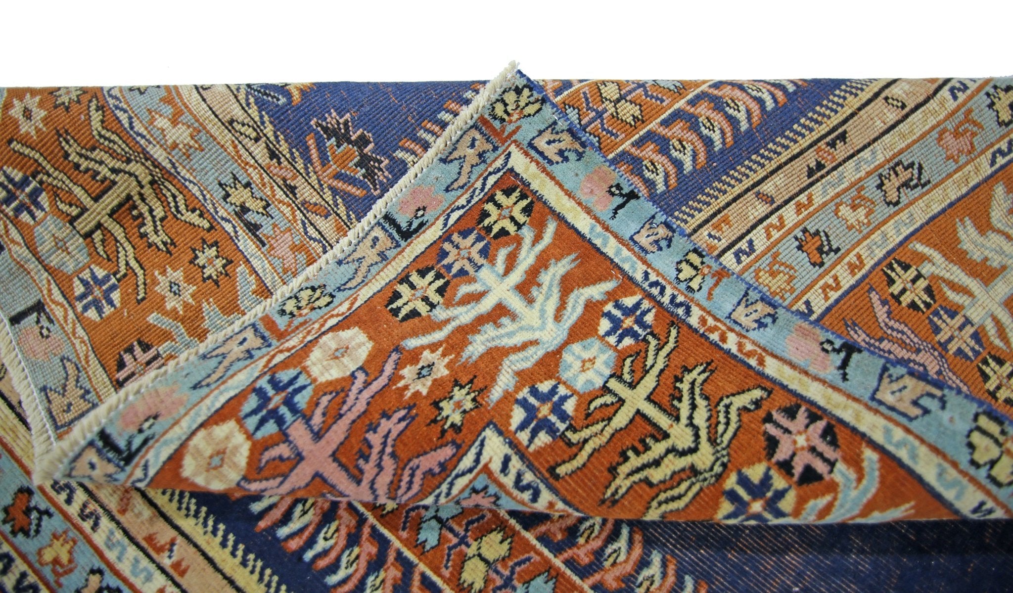 Handmade Vintage Persian Prayer Rug | 160 x 125 cm | 5'3" x 4'1" - Najaf Rugs & Textile