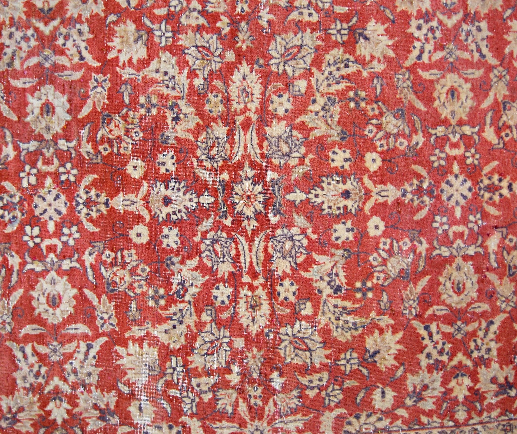 Handmade Vintage Persian Rug | 120 x 82 cm | 3'11" x 2'8" - Najaf Rugs & Textile