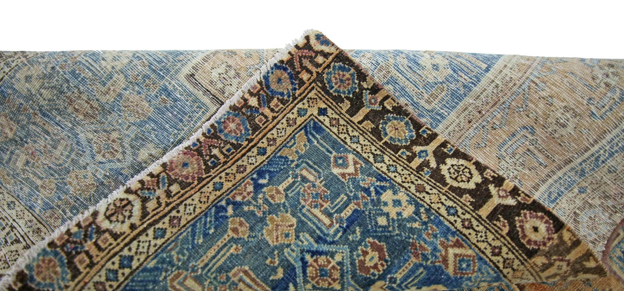 Handmade Vintage Persian Rug | 134 x 93 cm | 4'5" x 3'1" - Najaf Rugs & Textile