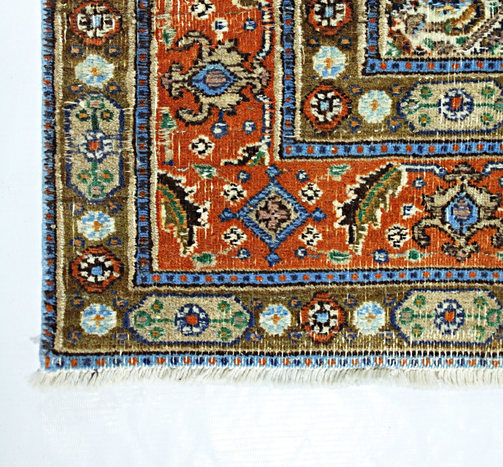 Handmade Vintage Persian Rug | 142 x 92 cm | 4'8" x 3' - Najaf Rugs & Textile