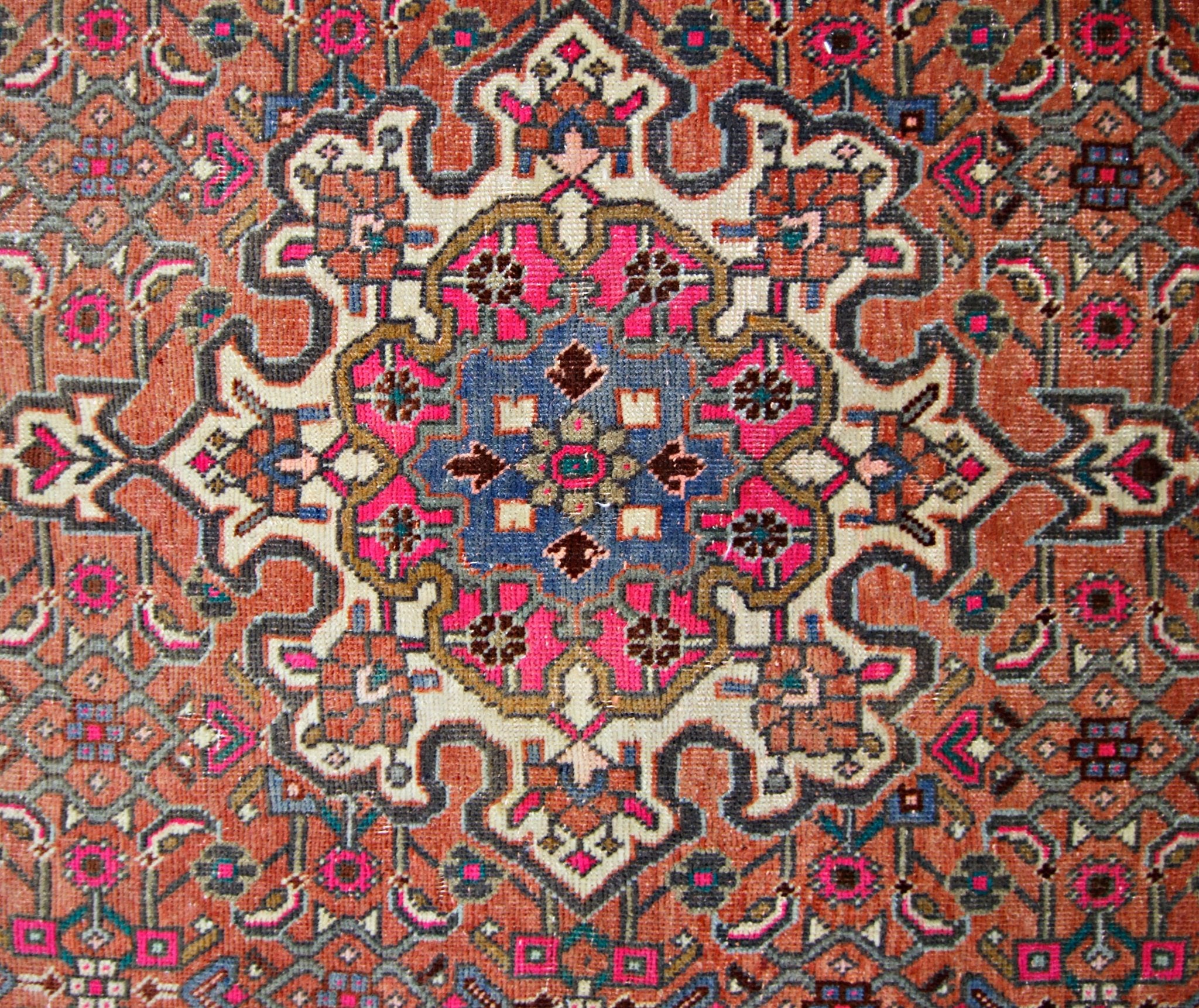 Handmade Vintage Persian Rug | 145 x 97 cm | 4'9" x 3'2" - Najaf Rugs & Textile