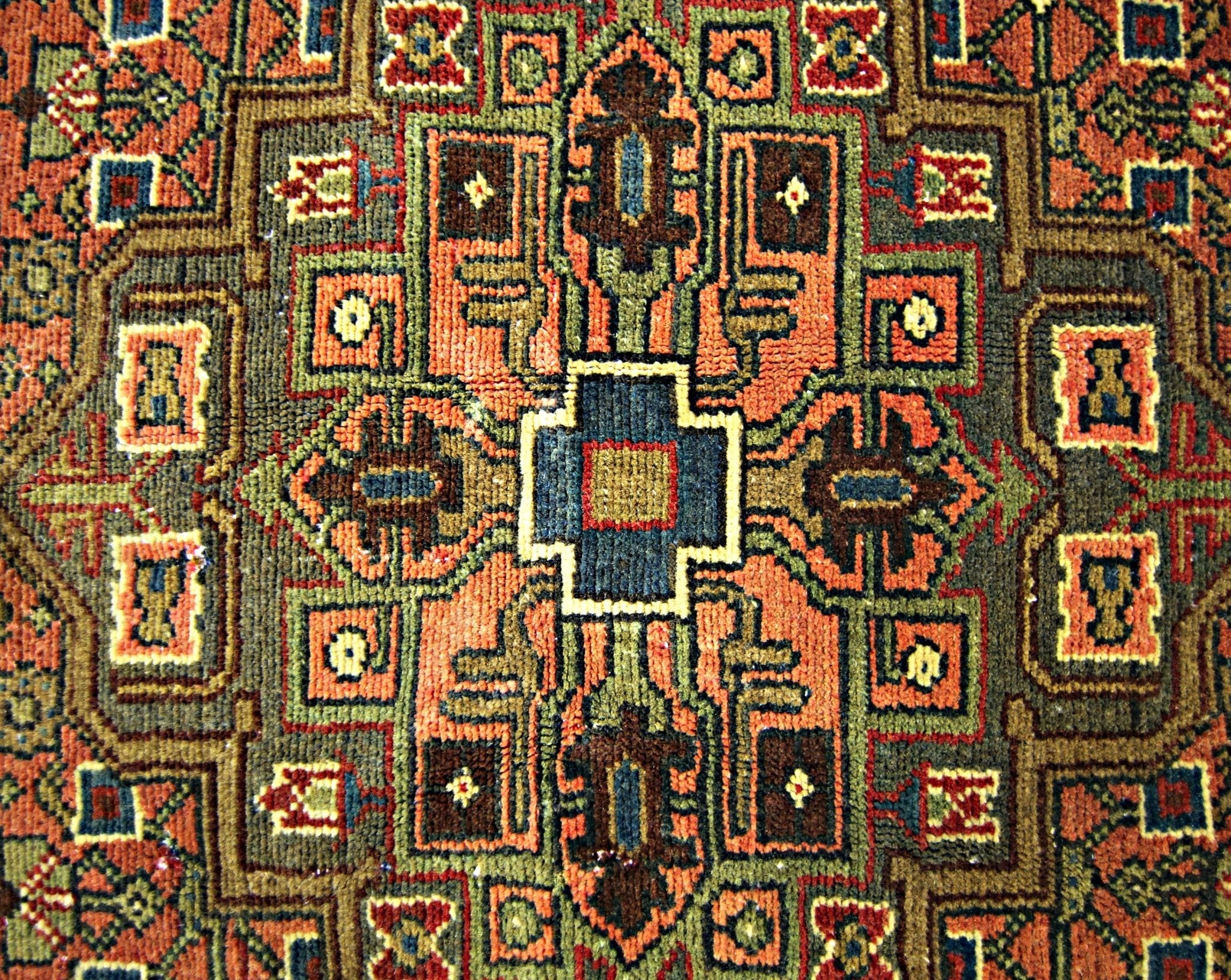 Handmade Vintage Persian Rug | 147 x 107 cm | 4'10" x 3'6" - Najaf Rugs & Textile