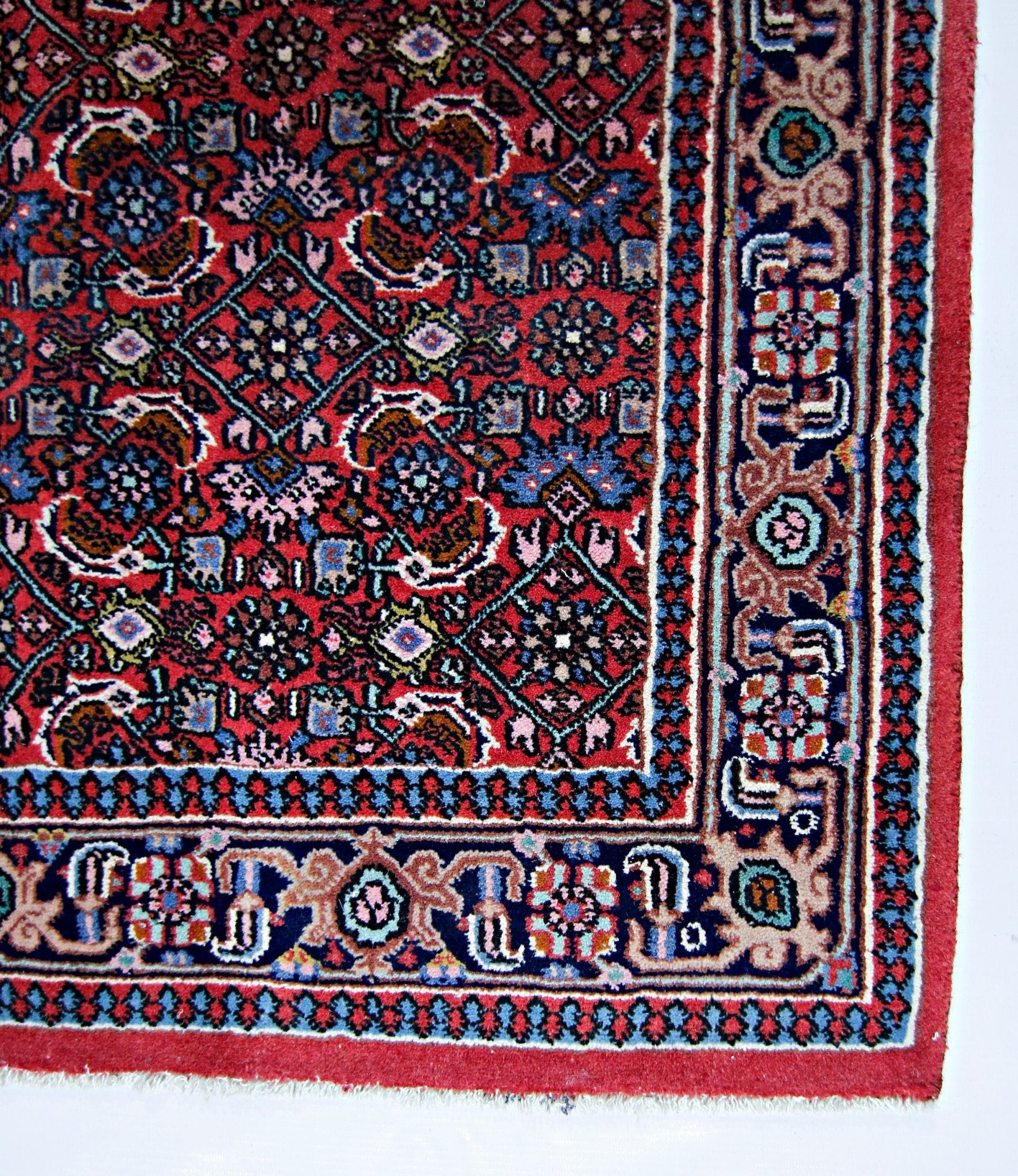 Handmade Vintage Persian Rug | 147 x 90 cm | 4'10" x 2'11" - Najaf Rugs & Textile