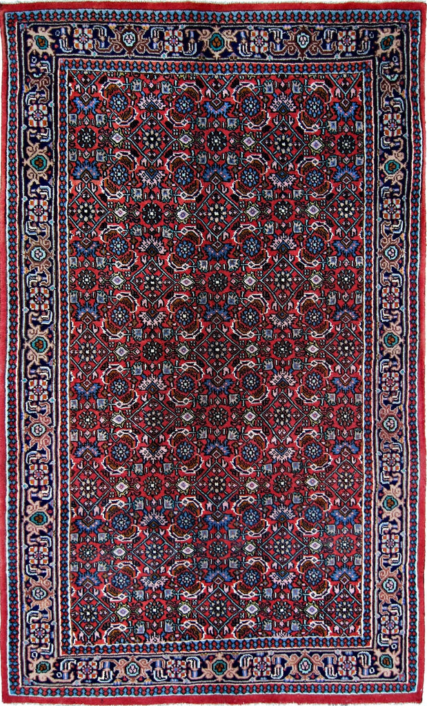 Handmade Vintage Persian Rug | 147 x 90 cm | 4'10" x 2'11" - Najaf Rugs & Textile