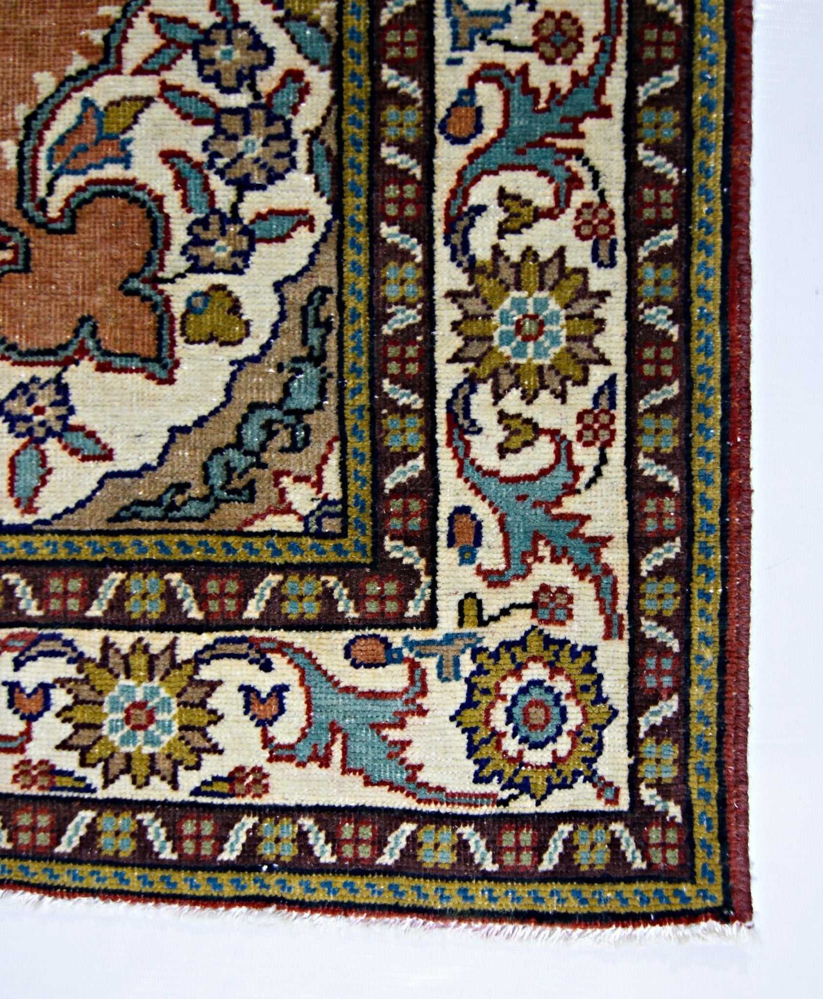 Handmade Vintage Persian Rug | 150 x 87 cm | 4'11" x 2'10" - Najaf Rugs & Textile