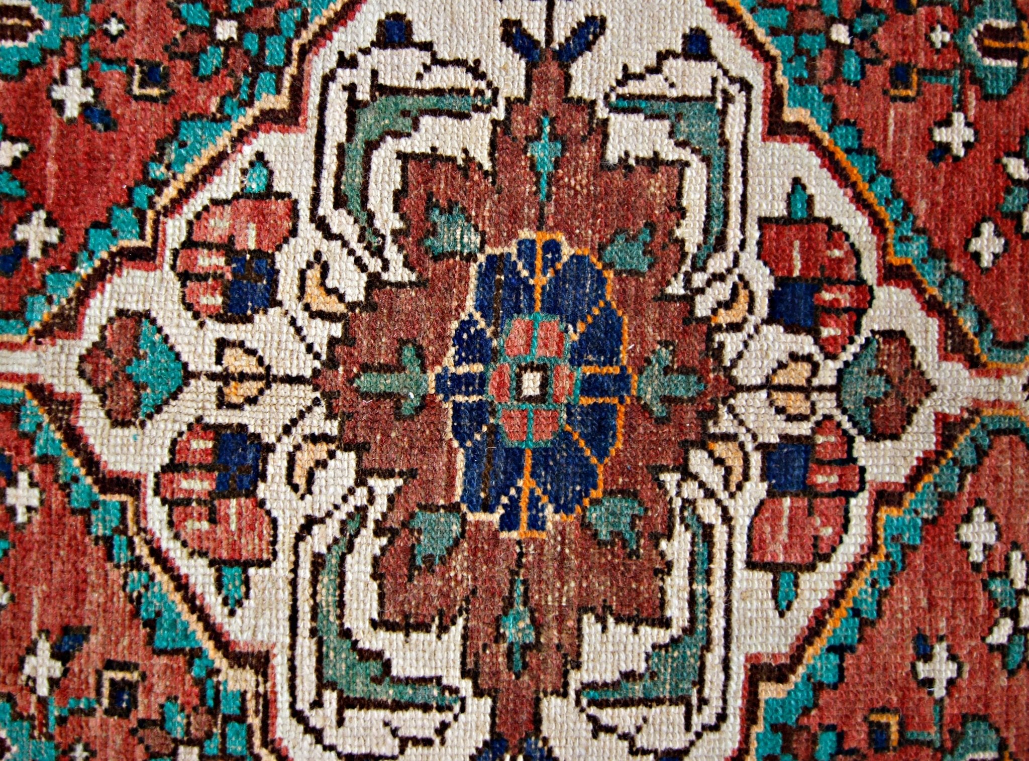 Handmade Vintage Persian Rug | 151 x 95 cm | 5' x 3'2" - Najaf Rugs & Textile