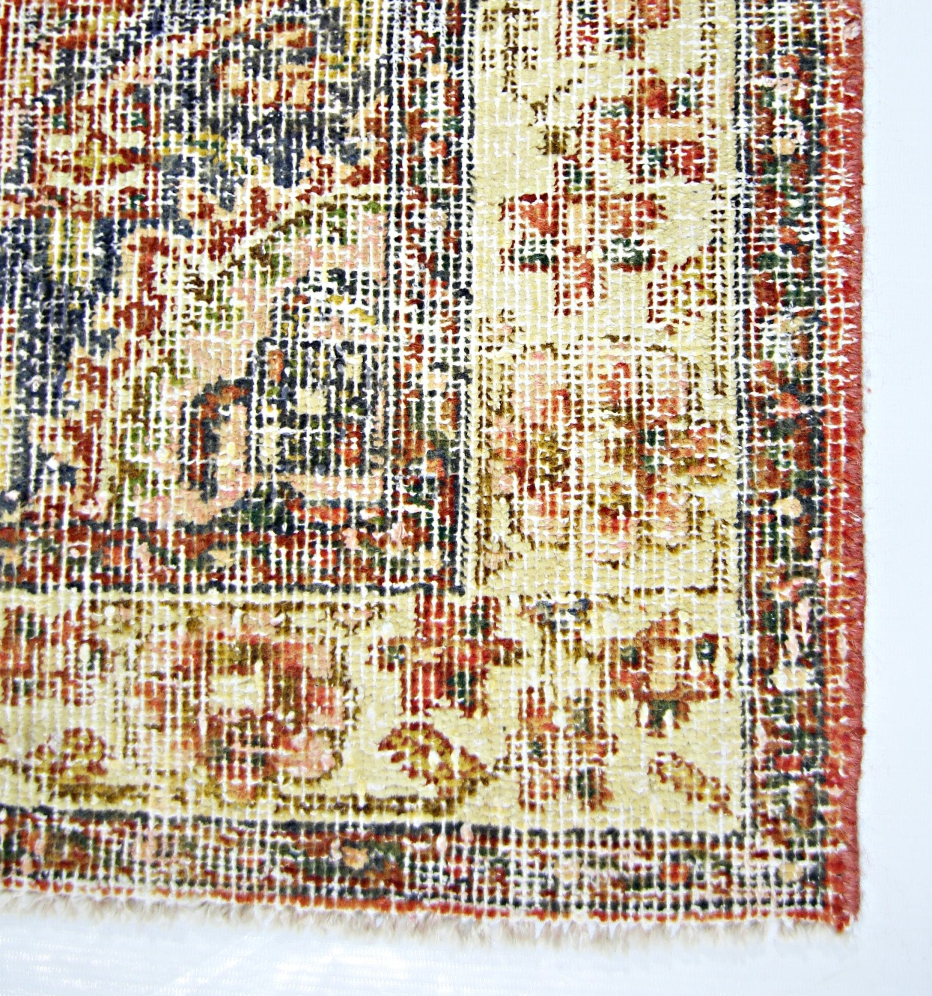 Handmade Vintage Persian Rug | 154 x 93 cm | 5'1" x 3'1" - Najaf Rugs & Textile