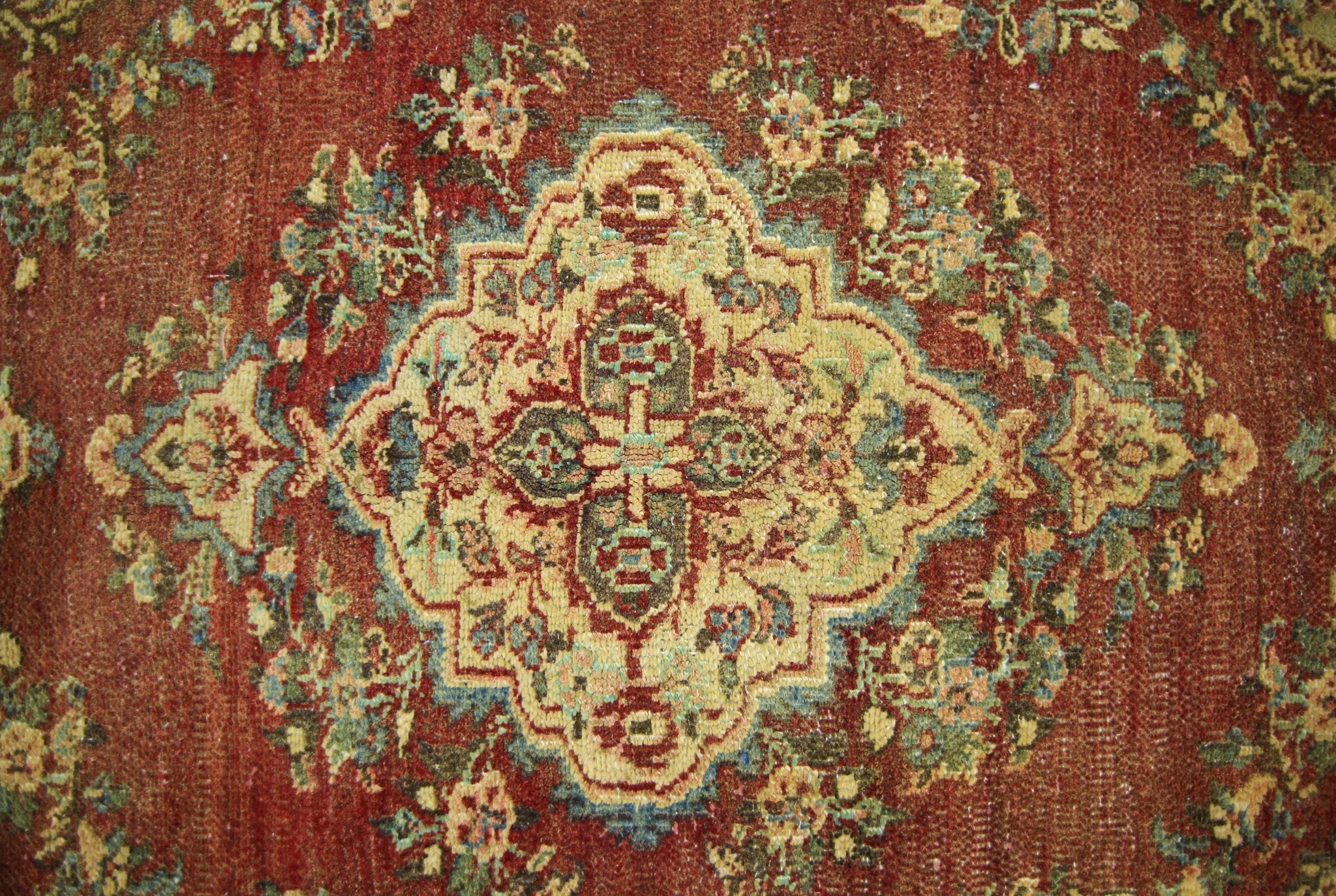 Handmade Vintage Persian Rug | 155 x 112 cm | 5'1" x 3'8" - Najaf Rugs & Textile