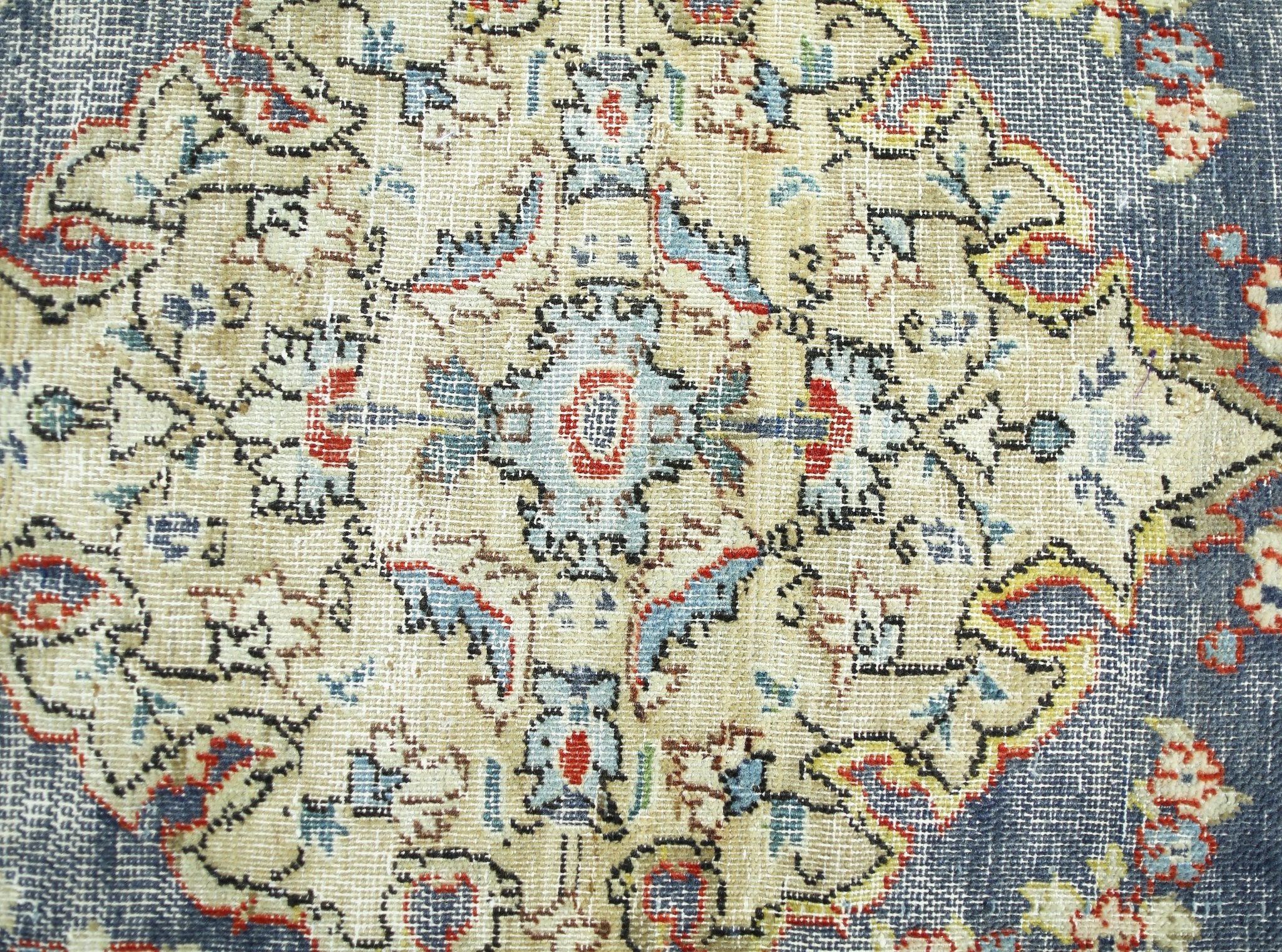 Handmade Vintage Persian Rug | 156 x 102 cm | 5'2" x 3'4" - Najaf Rugs & Textile