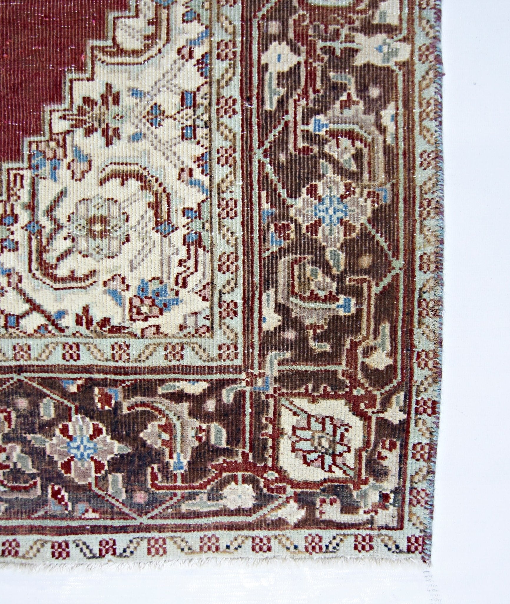 Handmade Vintage Persian Rug | 159 x 91 cm | 5'2" x 3' - Najaf Rugs & Textile