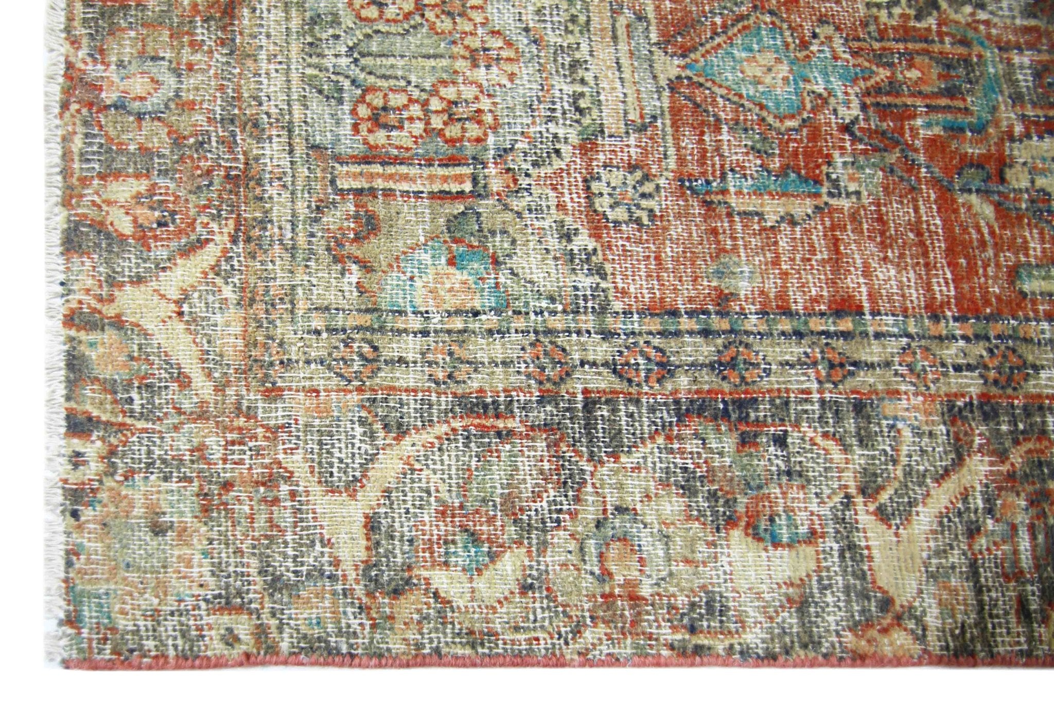 Handmade Vintage Persian Rug | 178 x 120 cm | 5'10" x 3'11" - Najaf Rugs & Textile