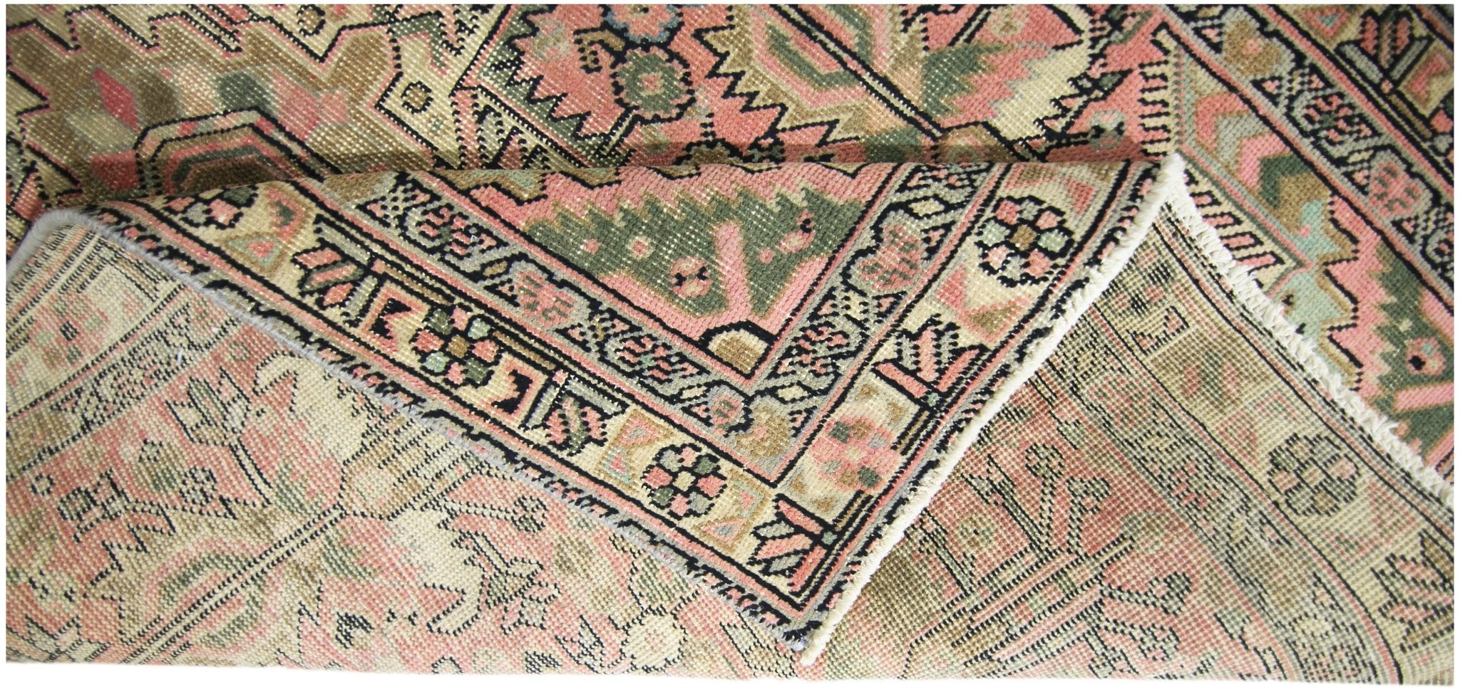 Handmade Vintage Persian Rug | 180 x 118 cm | 5'11" x 3'10" - Najaf Rugs & Textile