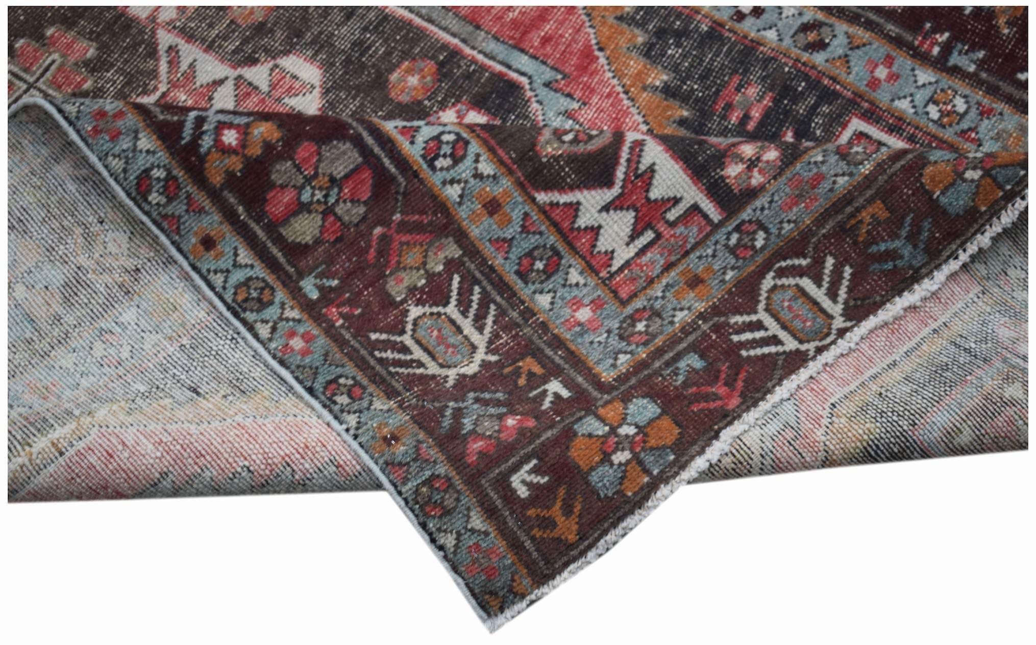 Handmade Vintage Persian Rug | 181 x 125 cm | 5'11" x 4'1" - Najaf Rugs & Textile