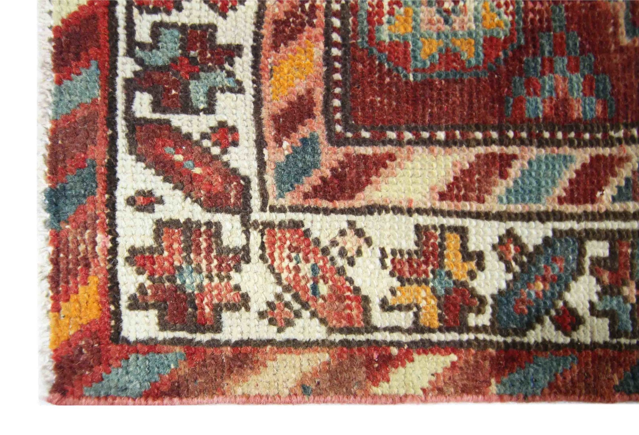 Handmade Vintage Persian Rug | 181 x 98 cm | 5'11" x 3'2" - Najaf Rugs & Textile